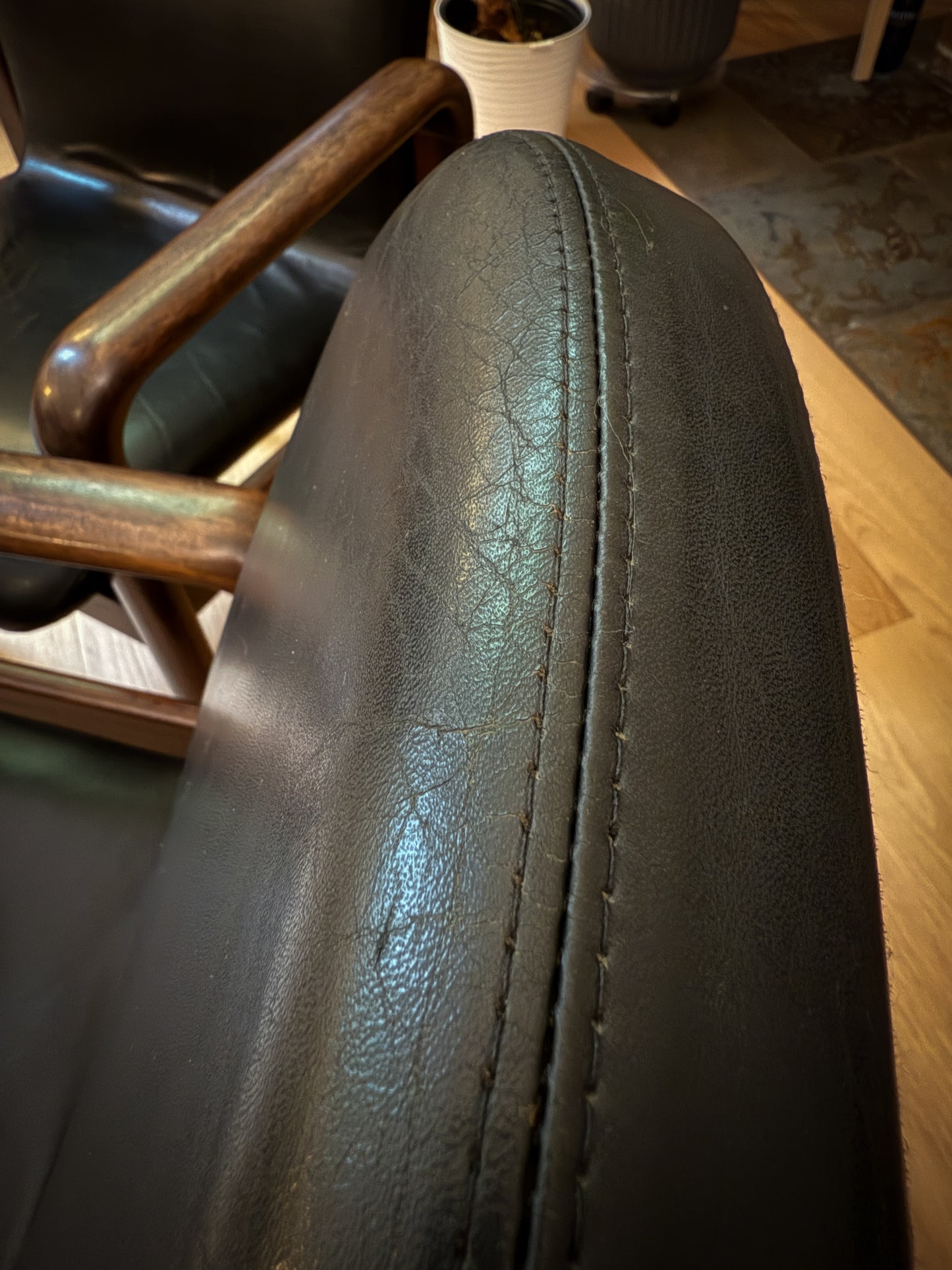 Pair of Dyrlund Danish Rosewood Armchairs – Vintage Leather Seating, Made in Denmark