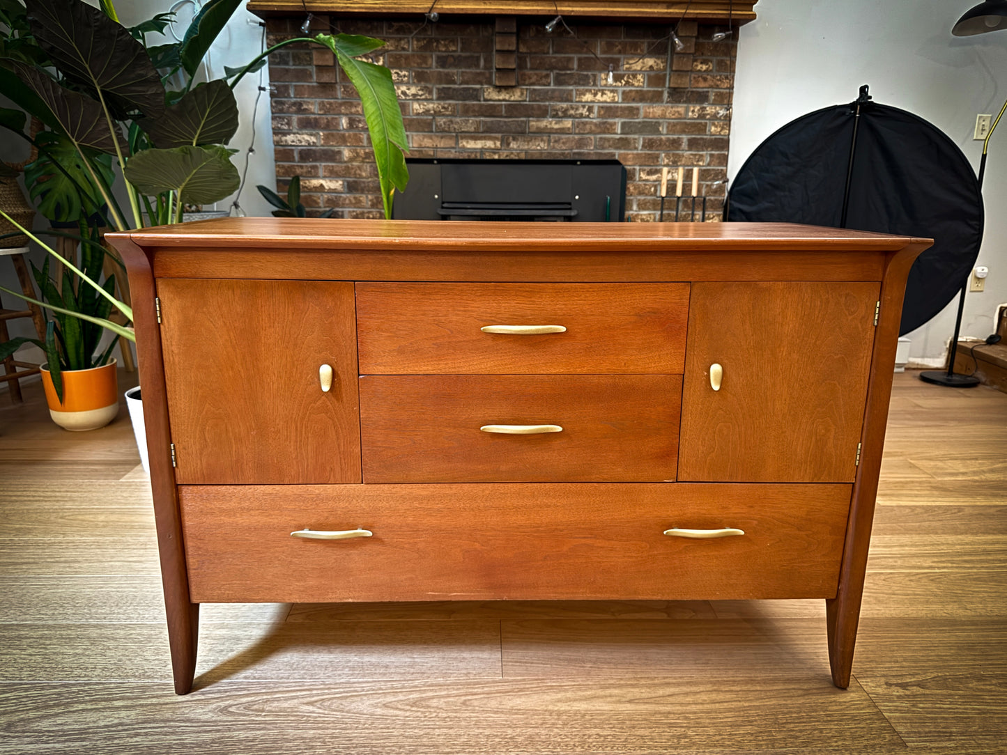 Drexel “Profile” Credenza – 1950s Mid-Century Modern Dresser by John Van Koert - Currently Being Refinished