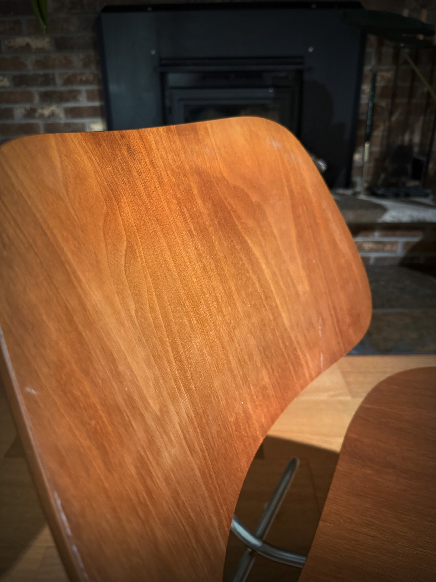 Original Eames LCM Chair – 1970s Herman Miller Lounge Chair in Walnut & Chrome