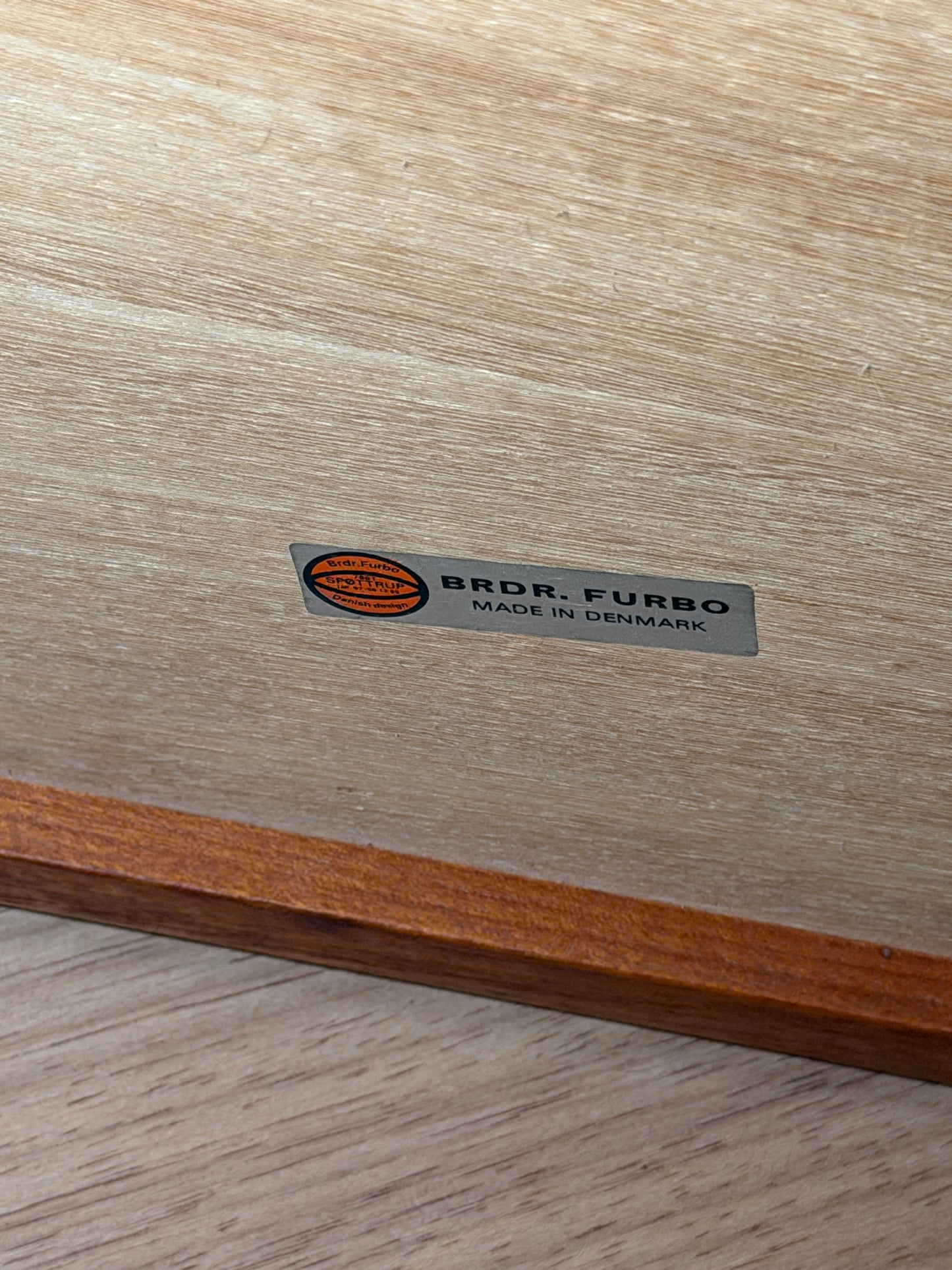 Mid-Century Danish Teak Tea Cart – BRDR Furbo Rolling Bar Cart, Two-Tier Serving Trolley