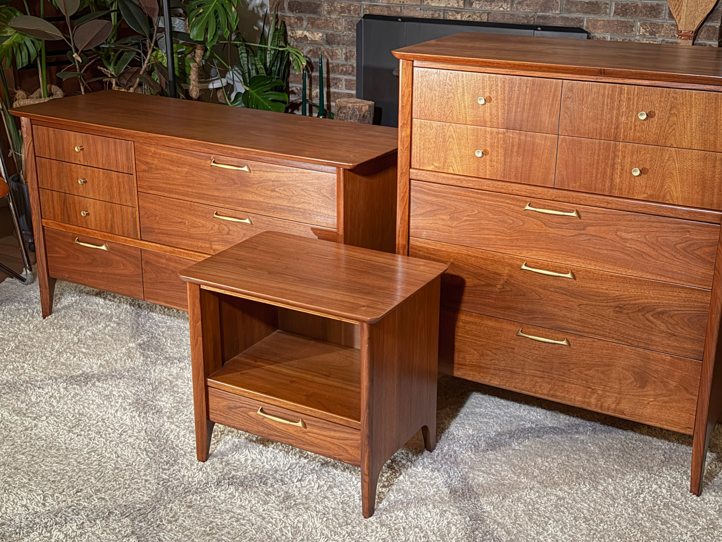 Drexel “Modern” Highboy Chest – Fully Refinished