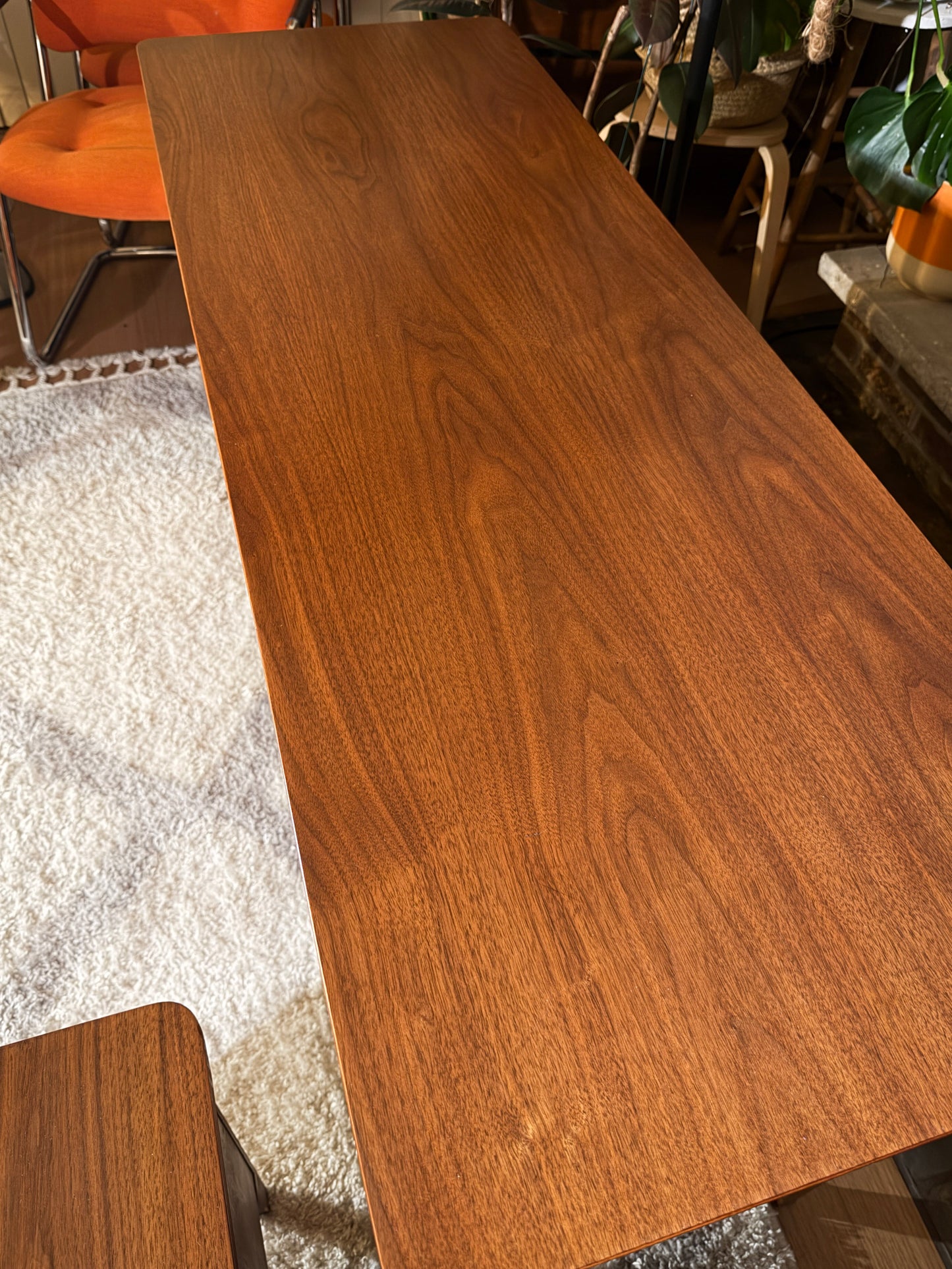 Refinished Drexel “Modern” Lowboy Dresser – Mid Century Walnut