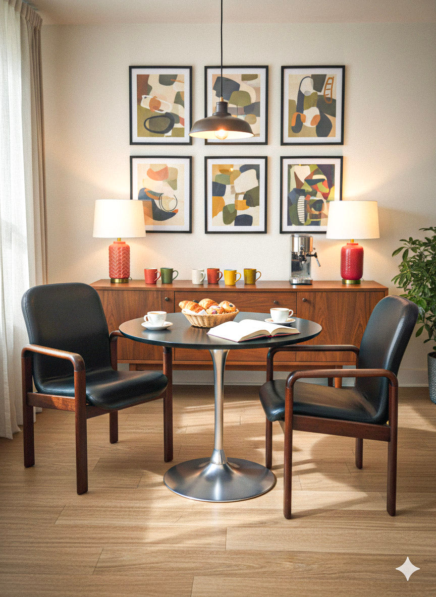 Pair of Dyrlund Danish Rosewood Armchairs – Vintage Leather Seating, Made in Denmark